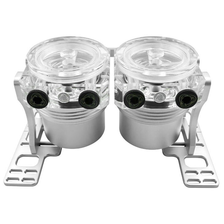 Singularity Computers Protium Vertical Mount for pumps und reservoirs - silver image number 6