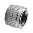 PHANTEKS Glacier F-F Adapter G1/4 - chrome image number null