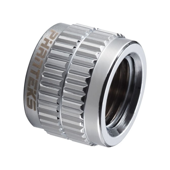 PHANTEKS Glacier F-F Adapter G1/4 - chrome image number 0