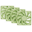 HYTE FA12 Fans, Pack of 4 - 120mm, Matcha Milk image number null