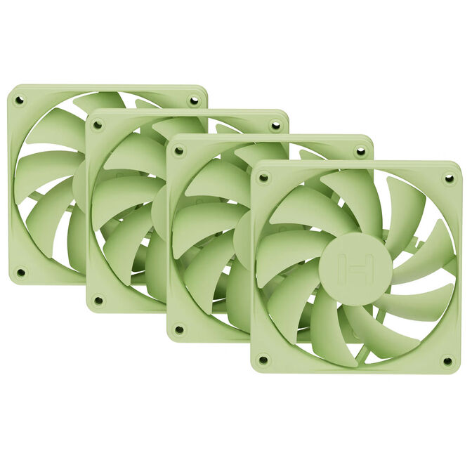 HYTE FA12 Fans, Pack of 4 - 120mm, Matcha Milk image number 0
