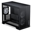 Phanteks XT M3 PC-Geh&auml;use, Mini-Geh&auml;use, mATX, RGB, Tempered Glass - inklusive 3x 120-mm-L&uuml;fter, schwarz image number null