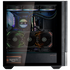 Zalman Z10 DS PC-Gehäuse, Midi-Tower, ATX, RGB, Tempered Glass - schwarz, mit LCD-Display image number null