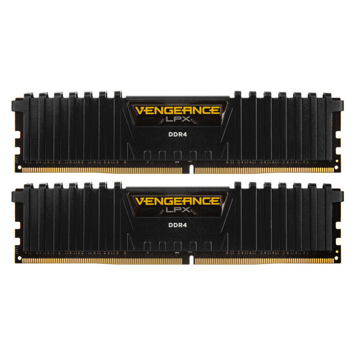 Corsair Vengeance LPX DDR4-3000 RAM, CL15 - 16 GB Dual-Kit, schwarz image number 1