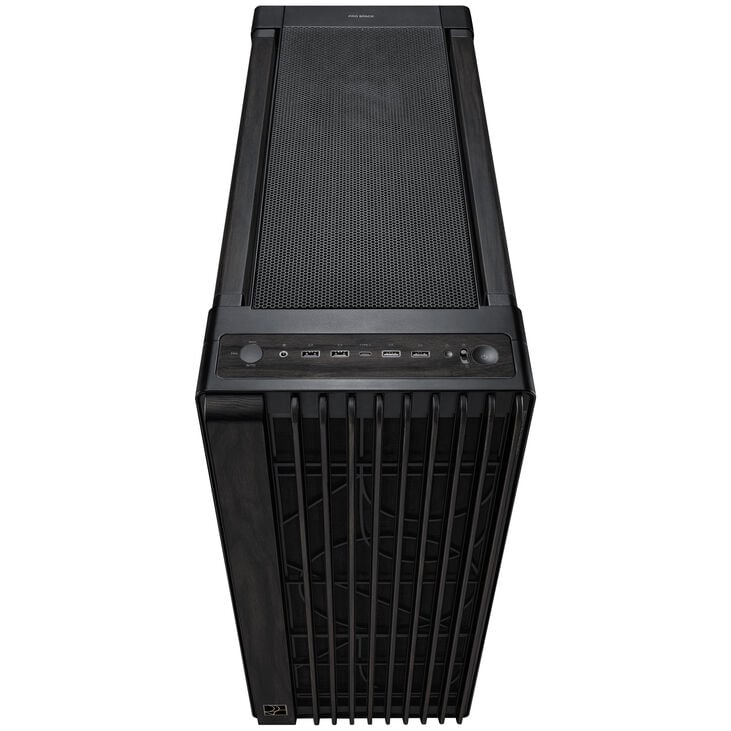 ASUS ProArt PA602 Midi-Tower PC-Gehäuse, E-ATX, Echtholz, Tempered Glass – Schwarz image number 2