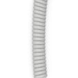 Glorious GMMK Coiled Cable Ghost White, Spiral Keyboard Cable, USB-C/USB-A - White image number null