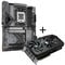 GIGABYTE Radeon RX 9070 XT Gaming OC 16G Grafikkarte + GIGABYTE X870 Eagle WiFi7, AMD X870 Mainboard