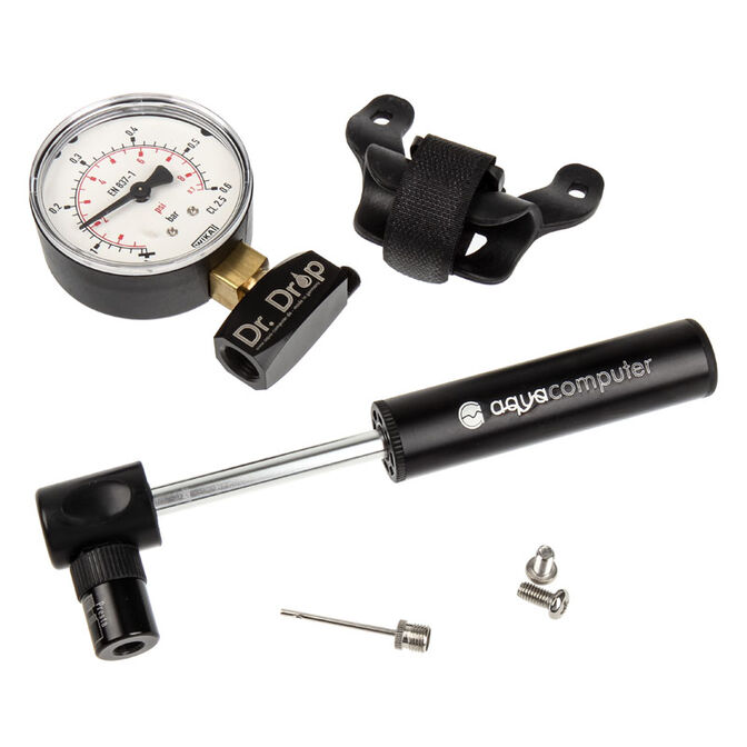 aqua computer Dr. Drop pressure testing device including air pump image number 6