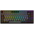 AKKO Black & Gold 3084B Plus Gaming Tastatur, RGB &ndash; Akko V3 Cream Yellow Pro Switches, ISO DE, schwarz & gold image number null