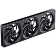 Jonsbo ZA-420B PWM-L&uuml;fter, ARGB - 3x 140mm, schwarz image number null