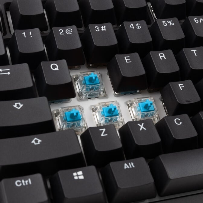 Ducky Tinker 75 Gaming-Tastatur, RGB - MX-Blue (ANSI) image number 4