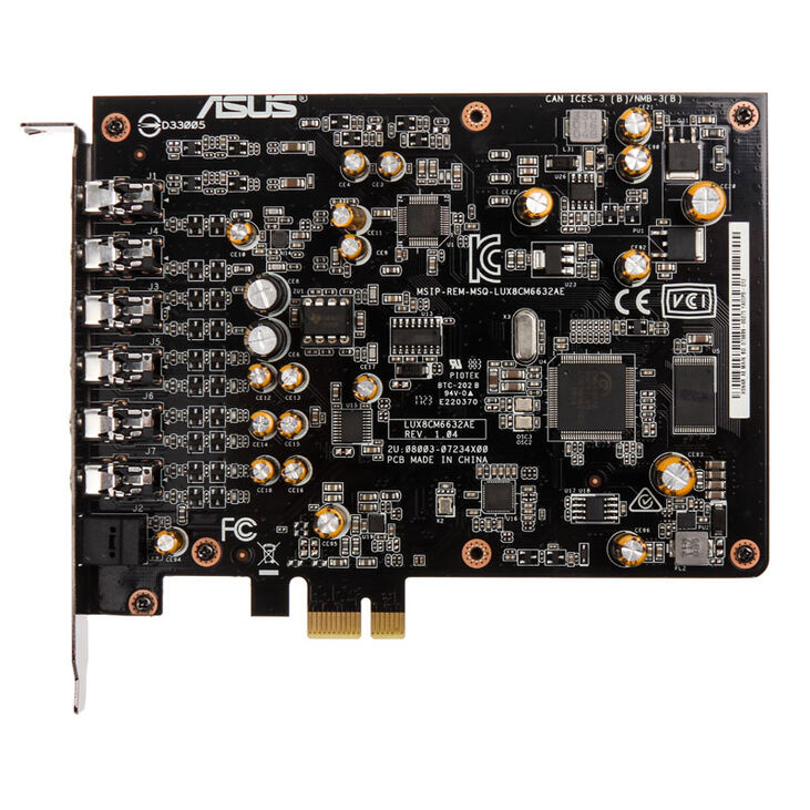 ASUS Xonar AE Soundkarte, 7.1 Channel Surround, PCI-E x1 image number 1