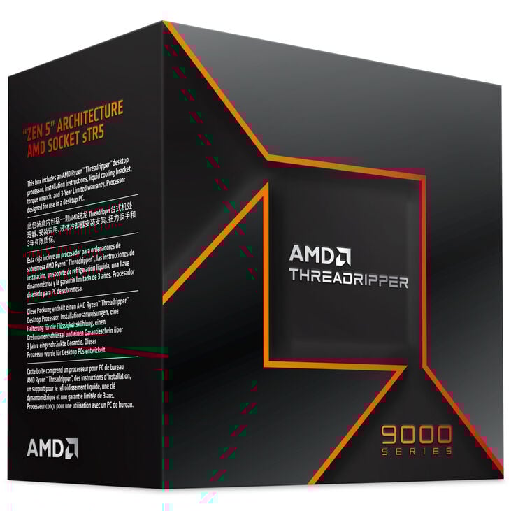 AMD Ryzen Threadripper 9980X 3,2 GHz (Shimada Peak) Sockel sTR5 - boxed ohne Kühler image number 15
