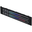Phanteks Matrix Display Upgrade Kit, 600 LEDs, f&uuml;r XT View & Eclipse G400A - schwarz image number null