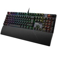 ASUS ROG Strix Scope II Gaming Tastatur, RGB - schwarz, ROG NX Snow Switches