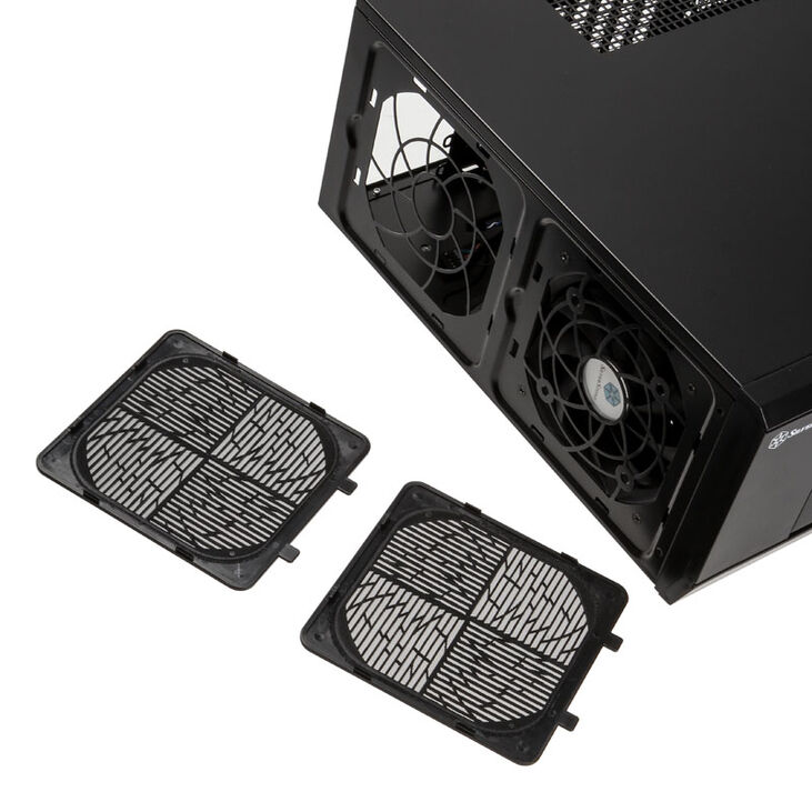 SilverStone SST-GD10B Grandia Desktop - schwarz image number 8
