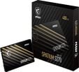 MSI SPATIUM S270 SSD, SATA 6G 2,5 Zoll - 480 GB image number null