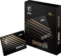 MSI SPATIUM S270 SSD, SATA 6G 2,5 Zoll - 480 GB