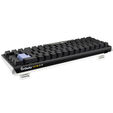 Ducky One 3 Classic Black/White SF Gaming Tastatur, RGB LED - MX-Clear image number null