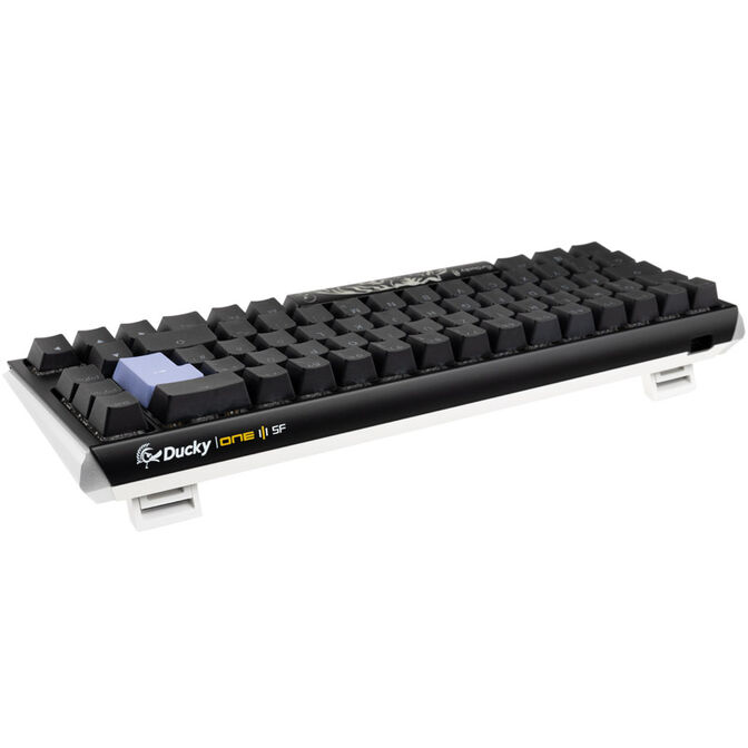 Ducky One 3 Classic Black/White SF Gaming Tastatur, RGB LED - MX-Clear image number 2