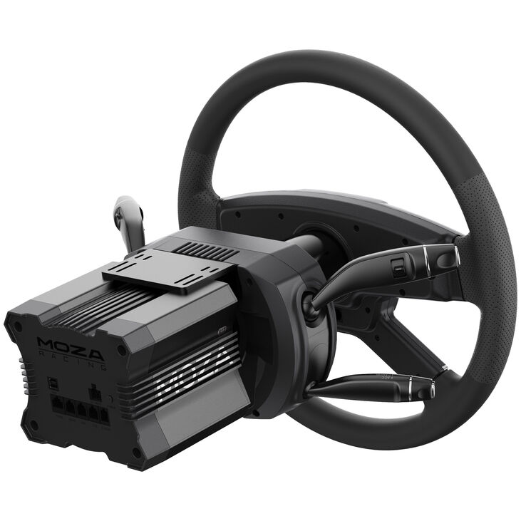 MOZA multifunction steering column, 28 switches - black image number 4