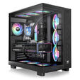 Thermaltake View 380 XL TG ARGB PC Case, Mid-Tower, ATX, ARGB, Tempered Glass - Black image number null