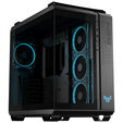 ASUS TUF Gaming GT502 Horizon PC Case, Mid Tower, ATX, Tempered Glass - Black image number null