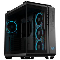 ASUS TUF Gaming GT502 Horizon PC Case, Mid Tower, ATX, Tempered Glass - Black