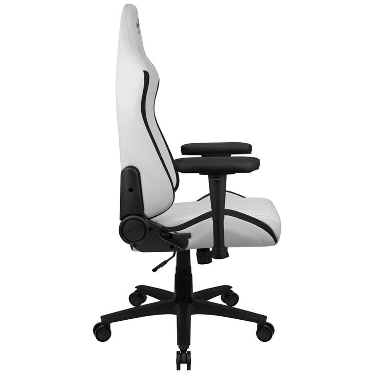 Aerocool Crown Leatherette Moonstone White Gaming Stuhl, Kunstleder - weiß image number 3