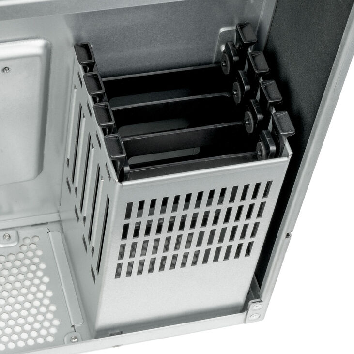 SilverStone RM600 Rackmount Case, E-ATX / SSI-EEB, 6U Form Factor - dark grey image number 10
