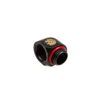 Bitspower Adapter 90 Grad G1/4 Zoll AG auf G1/4 Zoll IG - carbon schwarz