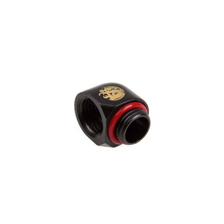 Bitspower Adapter 90 Grad G1/4 Zoll AG auf G1/4 Zoll IG - carbon schwarz image number 0
