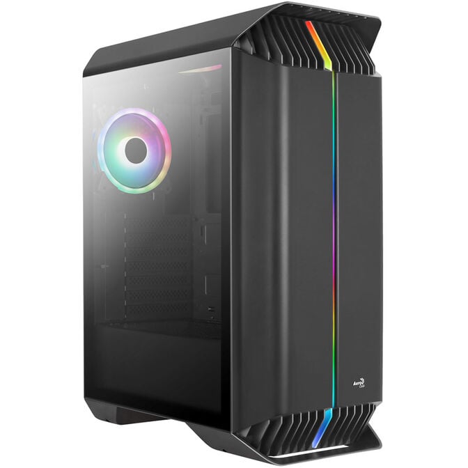 Aerocool Gladiator Duo Midi-Tower - schwarz Window image number 8