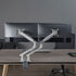 Alterzone Arm Duo USB Aluminium Monitorhalterung - weiß, 2x USB-Typ-A image number null