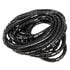 InLine spiral cable wrap, black - 18mm x 10m image number null