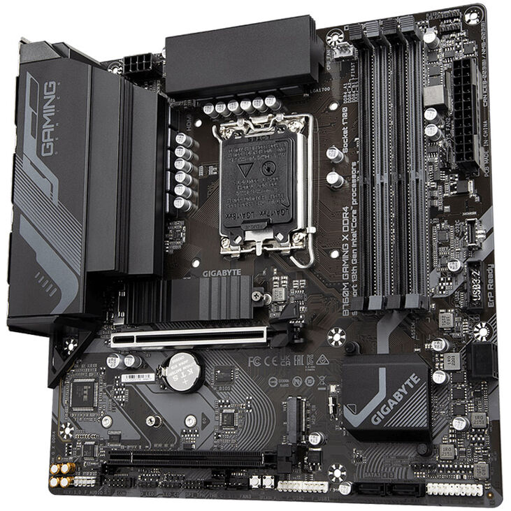 GIGABYTE B760M Gaming X DDR4 Mainboard, Sockel 1700, Intel B760, Micro-ATX, DDR4 image number 4