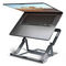 AXAGON STND-LAG Laptop-St&auml;nder, h&ouml;henverstellbar, faltbar, Aluminium - grau