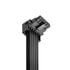 CableMod Basics Universal 12V-2x6 Cable, 90° Connector, 16-Pin to 16-Pin - Black, 60 cm, var. B image number null