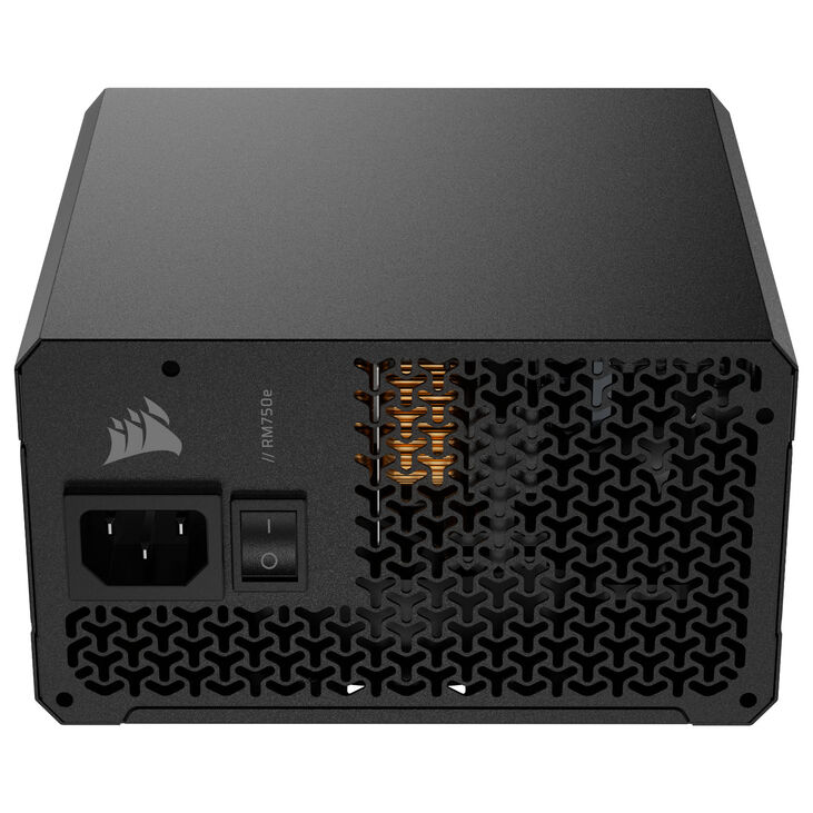 Corsair RMe Series RM750e 80 PLUS Gold power supply, modular, ATX 3.1, PCIe 5.1 - 750 watts, black image number 4