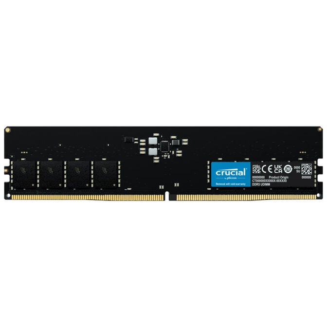 Crucial DDR5-4800 RAM, CL40 - 32 GB, black image number 0
