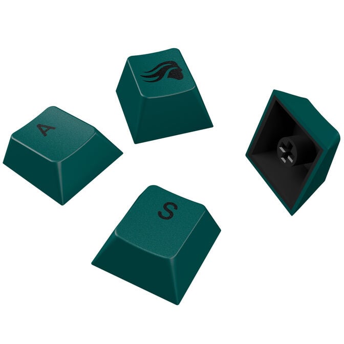 Glorious GPBT Basics Keycaps, ANSI Layout (US), PBT, Doubleshot - Totem Green image number 5