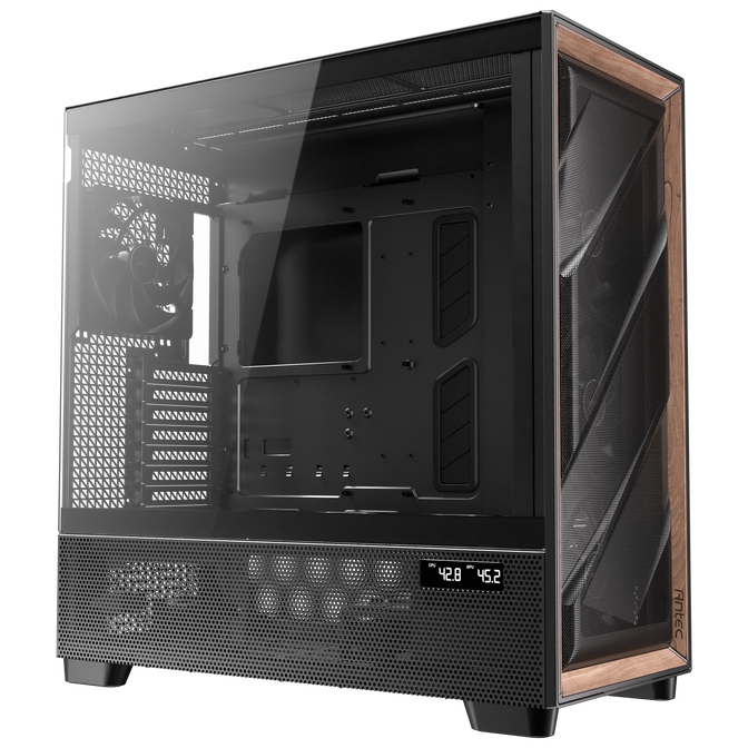Antec Flux Pro PC case, full tower, E-ATX, tempered glass &ndash; black image number 2