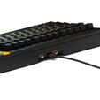 Glorious GMMK 3 HE 75 % Custom Gaming-Tastatur - Pre-Built, ANSI (US), Fox HE Switches, schwarz image number null