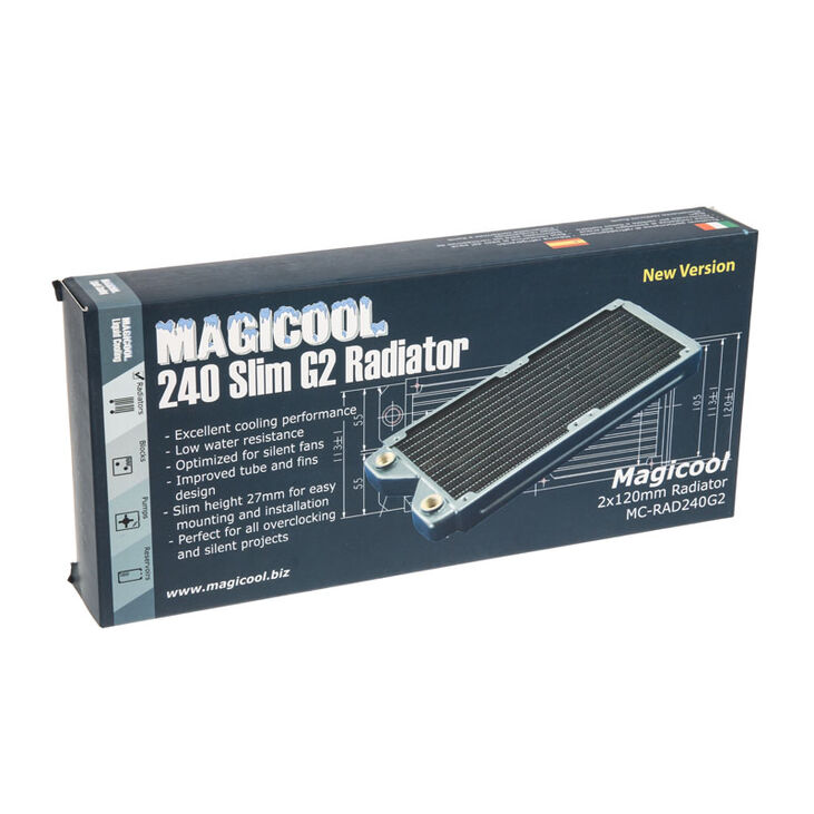 Magicool G2 Slim Radiator 16 FPI - 240mm image number 6