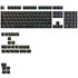 Glorious GPBT Backlit Keycaps, ANSI Layout (US), PBT, Dye-Sub - Black image number null