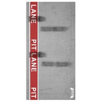 Speedy Rugs PIT rot/hellgrau B90 180