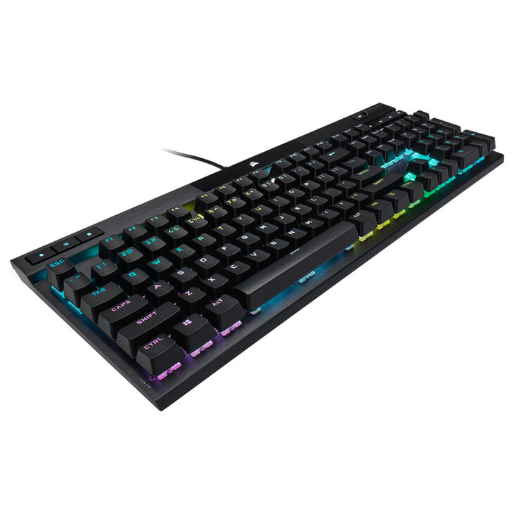 Corsair K70 RGB Pro optisch-mechanische Gaming-Tastatur, Corsair OPX - schwarz image number 1