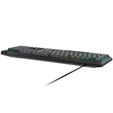 Corsair Gaming K55 Core RGB Gaming Keyboard, Full-Size (100%), Rubber Dome &ndash; grey, ISO (DE) image number null