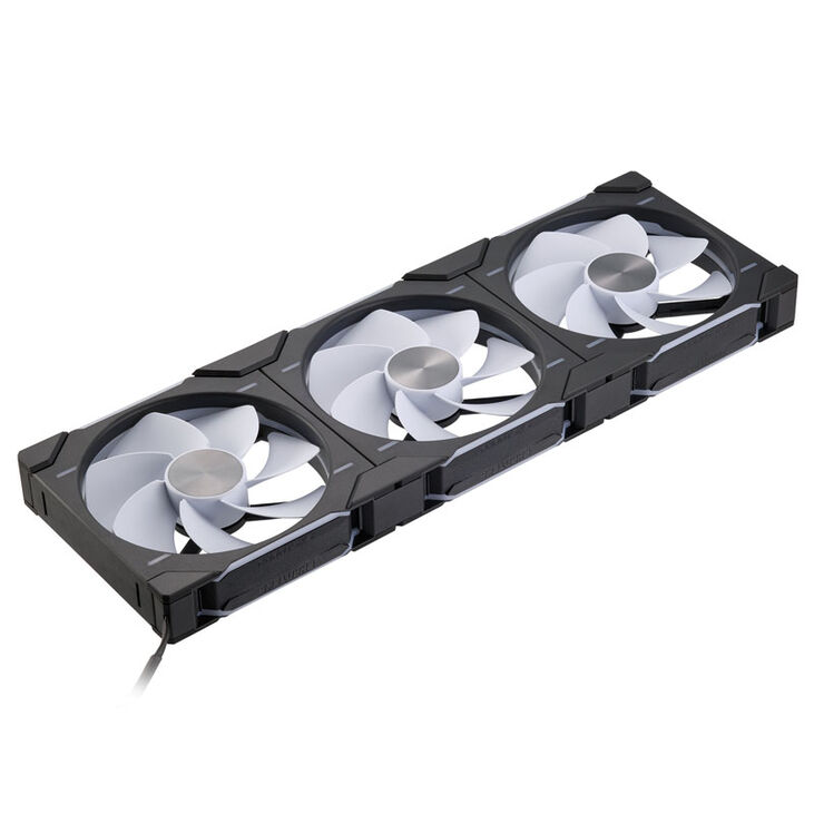 PHANTEKS D30 PWM Reverse Airflow, D-RGB Lüfter, 3er Pack - 140mm, schwarz image number 1