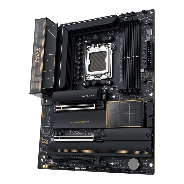ASUS ProArt X870E-Creator WiFi Mainboard, AMD X870E, Sockel AM5, DDR5 image number 5